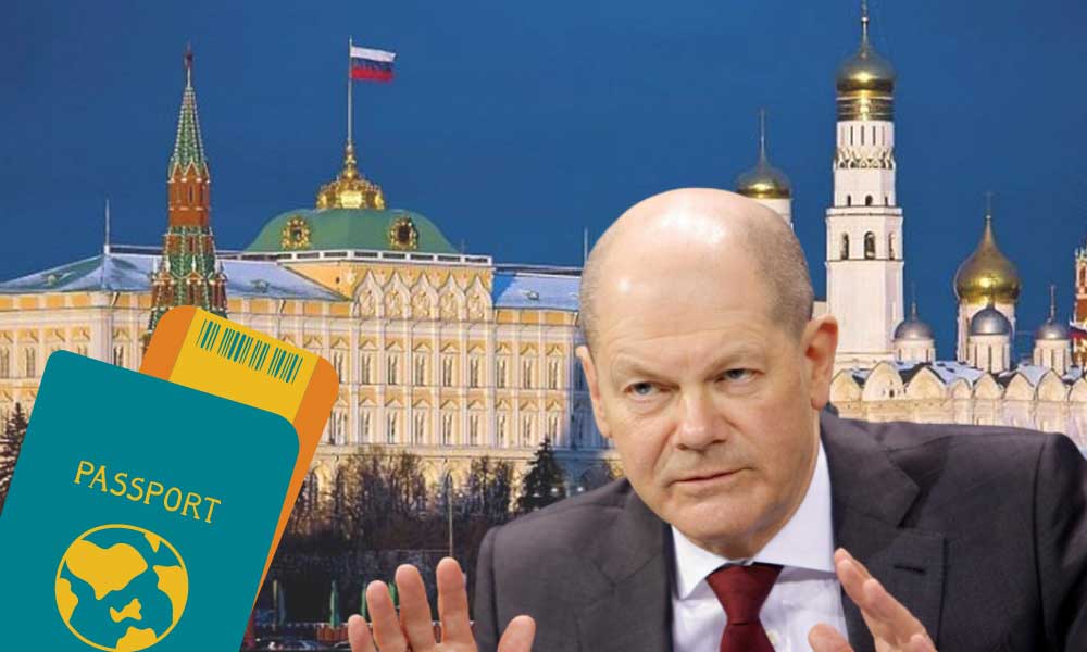 Almanya Başbakanı Ruslara Yönelik Vize Yasağına Karşı!