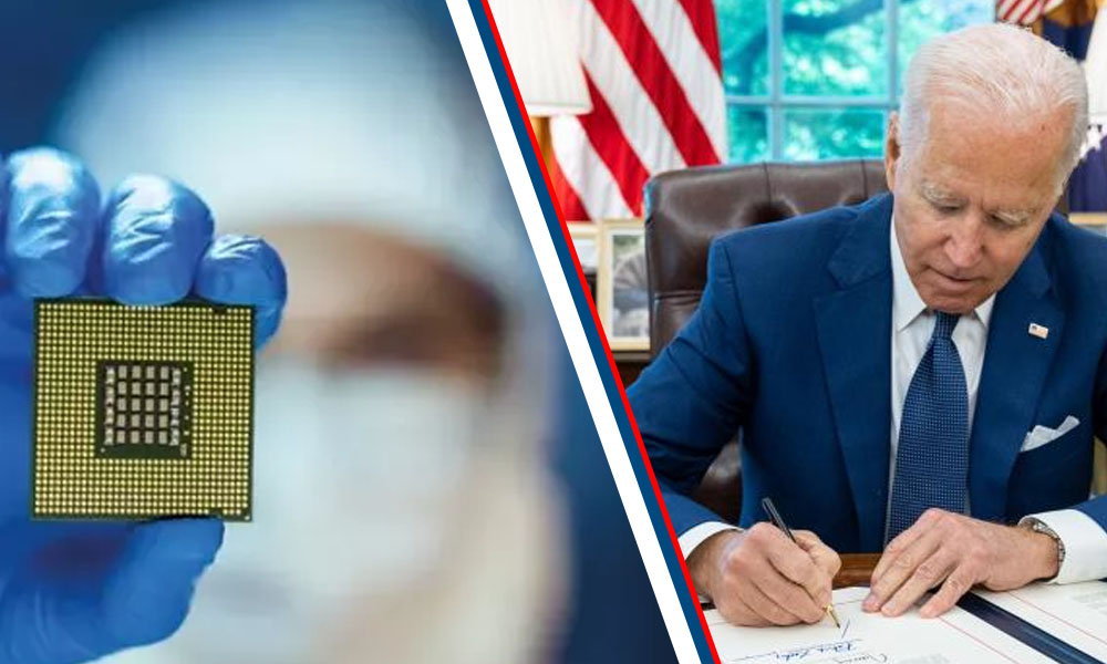 Biden Çip Üretimini Kapsayan Kararnameyi İmzaladı