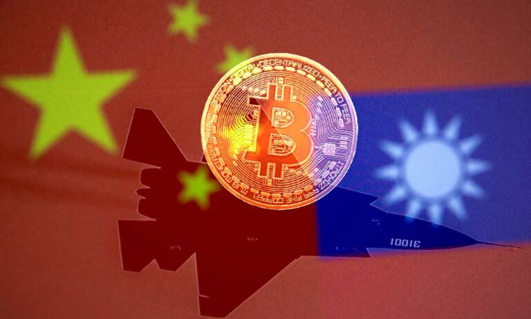Bitcoin, Çin-Tayvan Geriliminin Ortasında Kayıplarını Artırıyor