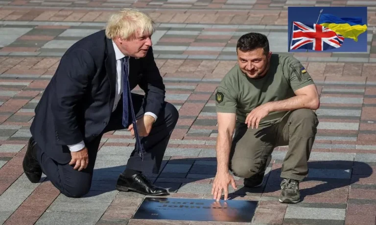 Boris Johnson Kiev Ziyaretinde Yeni Yardım Paketini Duyurdu