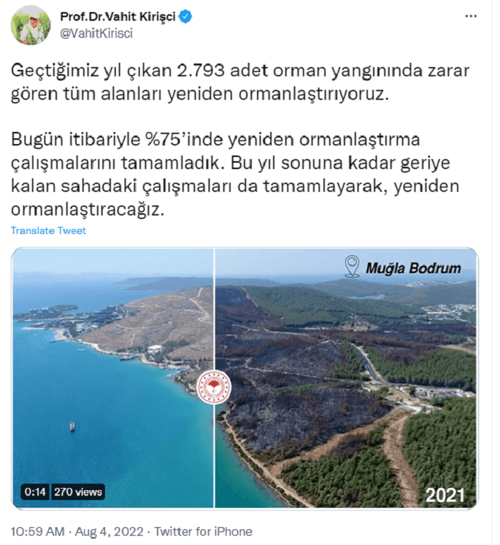 Türkiye Orman Yangınlarında Dünyadan Farklı Yol İzliyor
