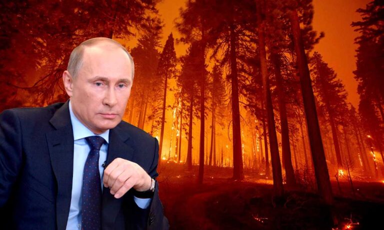 Putin, Rusya’daki Orman Yangınlarının Kötüleşme Riskine Vurgu Yaptı