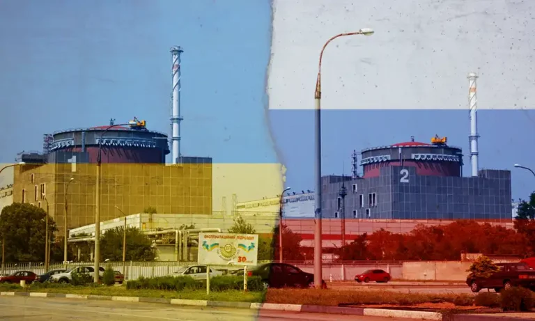 Rusya ve Ukrayna, Birbirlerini Nükleer Santrali Tehdit Etmekle Suçluyor