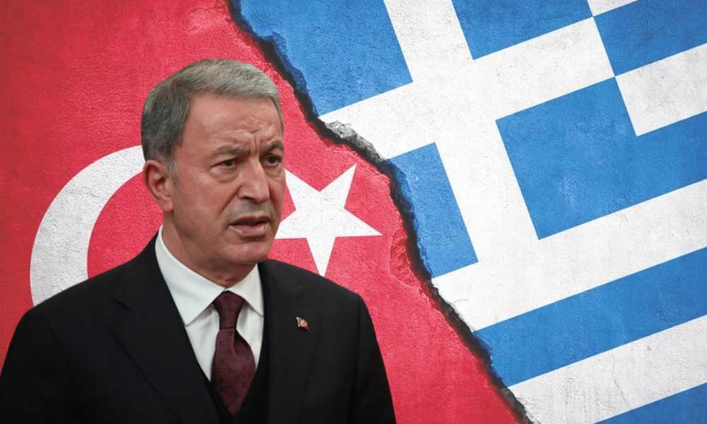 Bakan Akar Yunanistan’a Sert Çıktı: Bu Kadar İkiyüzlülük Olmaz!