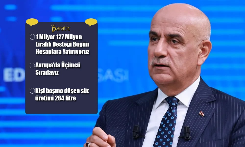 Bakan Duyurdu: 1 Milyar 127 Milyon Liralık Destek Hesaplarda