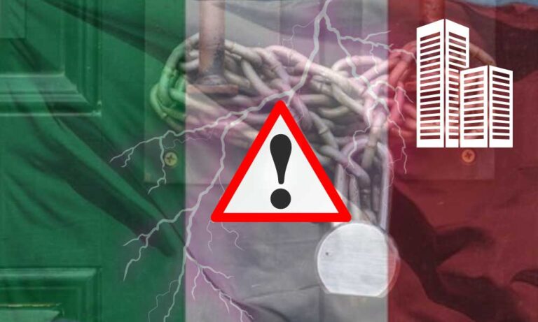 Enerji Krizi İtalya’daki Binlerce İşletmeyi Riske Attı!