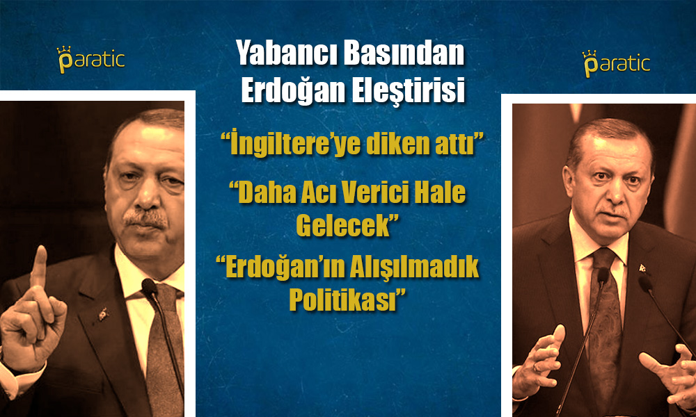 Erdoğan’ın Sözleri Yabancı Basında Gündem Oldu