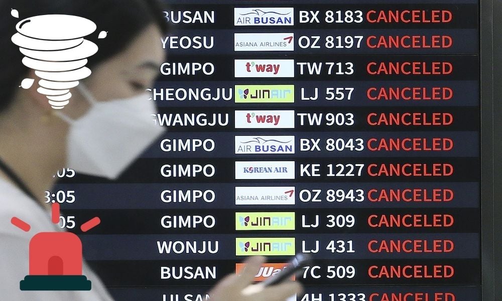 Güney Kore’de Hinnamnor Tayfunu Tüm Sektörleri Etkiliyor