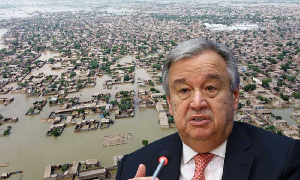 Guterres’tan Çağrı: Pakistan’a Hızla Yardım Edilmeli