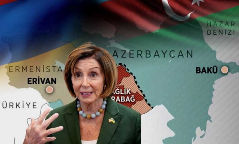 Pelosi’nin Ermenistan’daki Sözleri Azerbaycan’ı Kızdırdı!