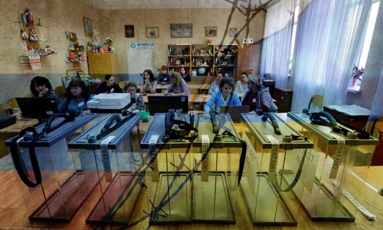 Ukrayna’nın Ayrılıkçı Kentlerinde Rusya’ya Katılım Referandumu Başladı