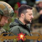 Zelenski Kiev’de Trafik Kazası Geçirdi: Durumu İyi