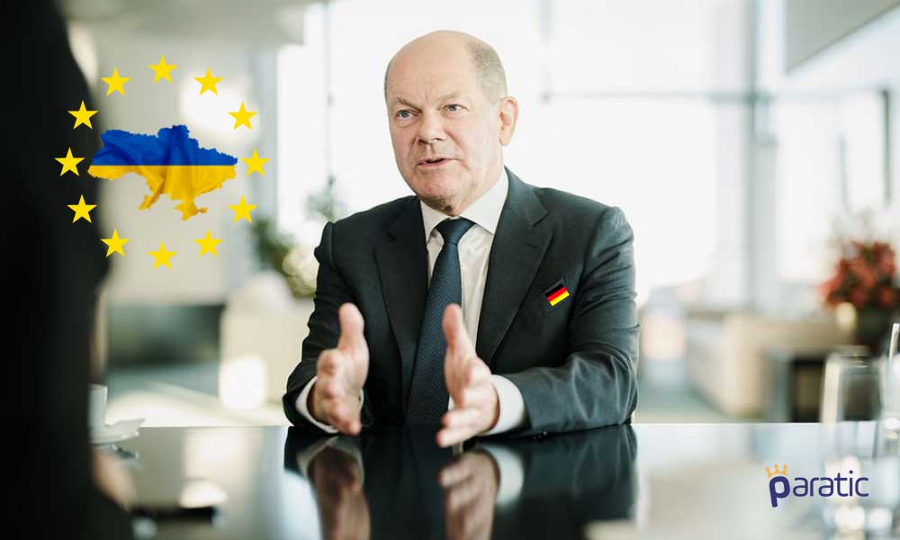 Almanya Başbakanı Ukrayna’yı AB Üyesi Olarak Görüyor