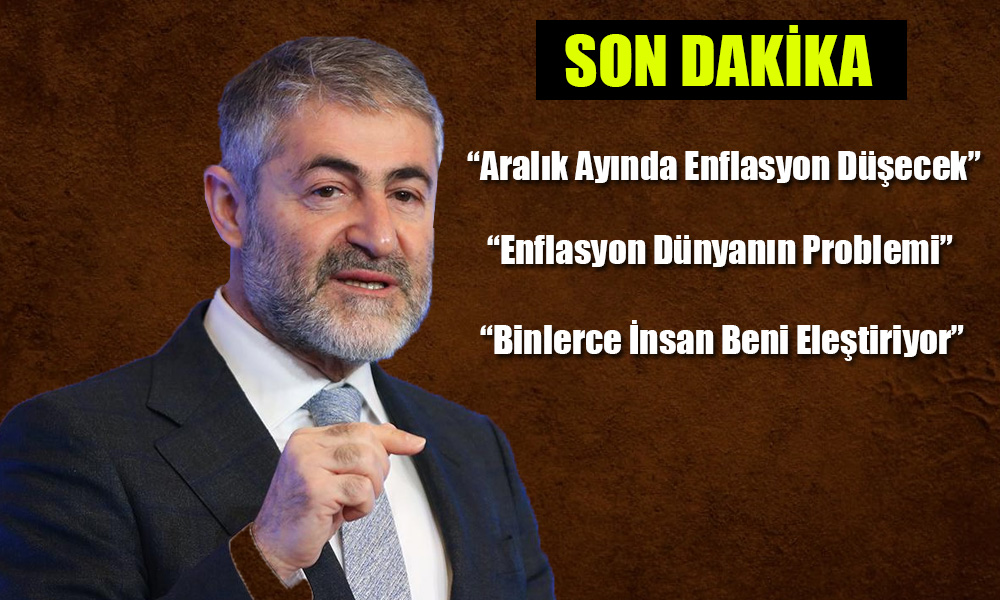 Bakan Nebati Enflasyon için Aralık Ayına İşaret Etti