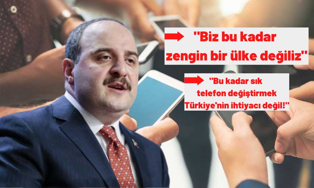 Bakan Varank: “Biz Bu Kadar Zengin Bir Ülke Değiliz!”