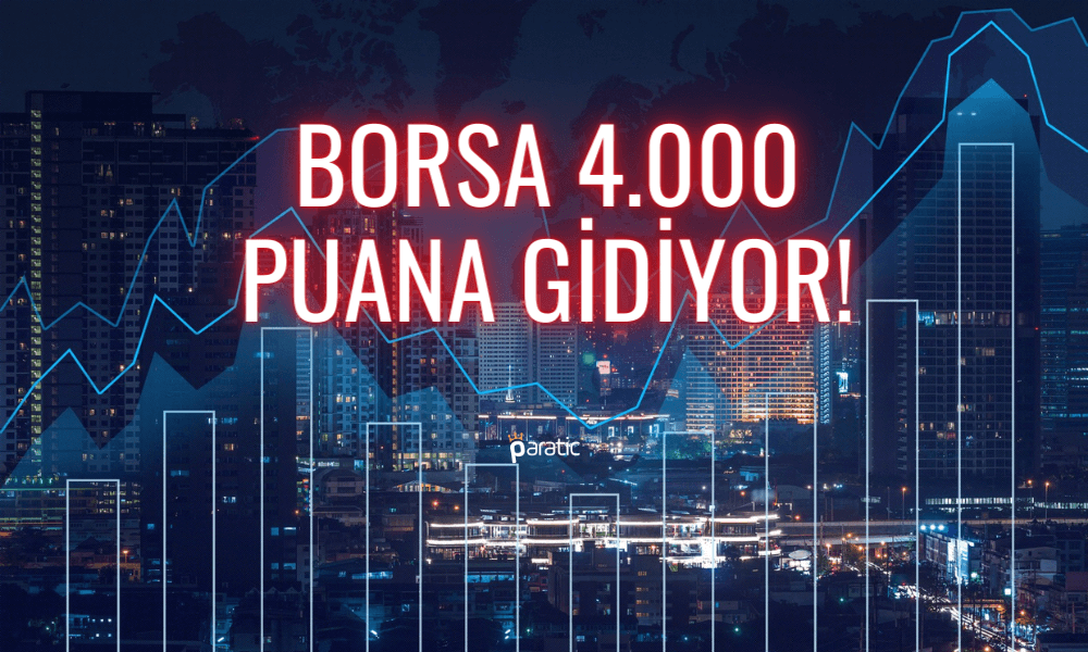 Borsa Zirveden İnmiyor: 4.000’i Aşmasına Ramak Kaldı