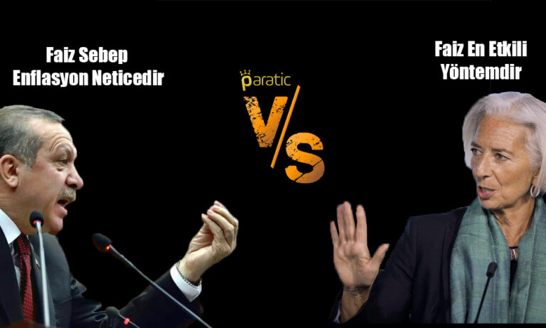 ECB Başkanı, Faiz Konusunda Erdoğan’dan Farklı Düşünüyor