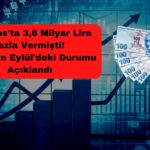 Bütçede Fazla Dönemi Uzun Sürmedi! Eylül’de Yılın En Büyük Açığını Verdi