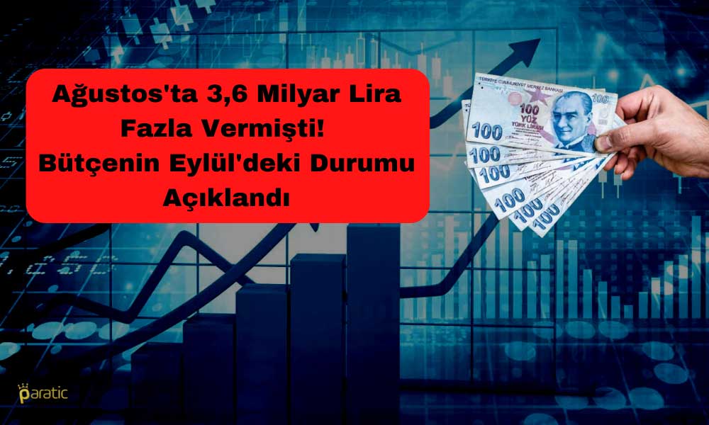Bütçede Fazla Dönemi Uzun Sürmedi! Eylül’de Yılın En Büyük Açığını Verdi