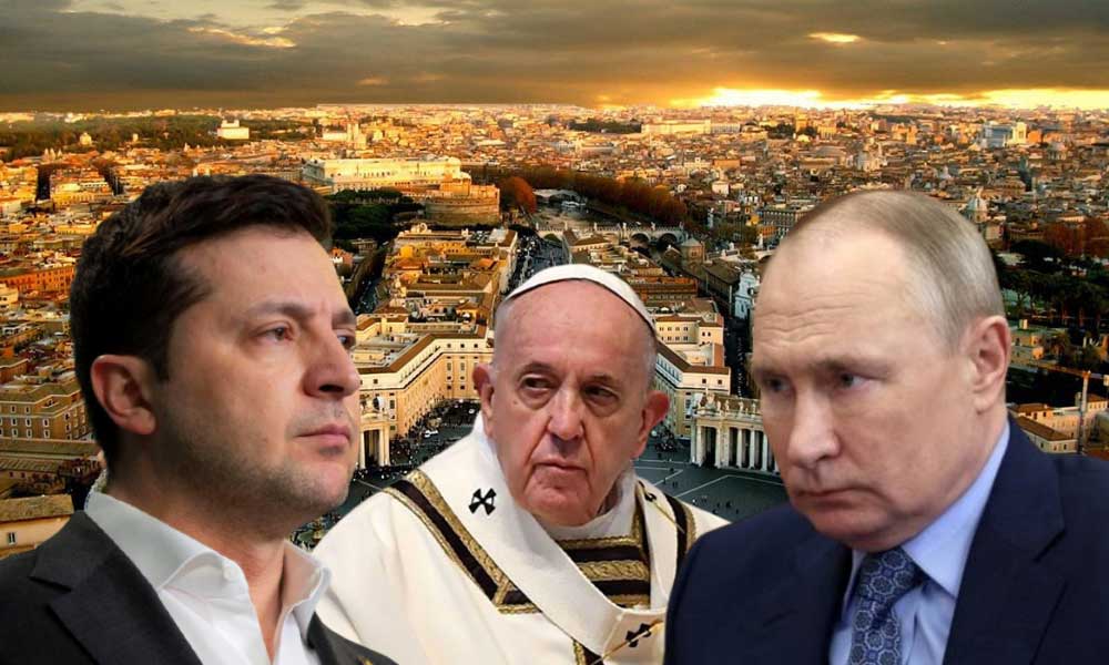 Katolik Kilisesi’nin Liderinden Rusya ve Ukrayna’ya Çağrı!