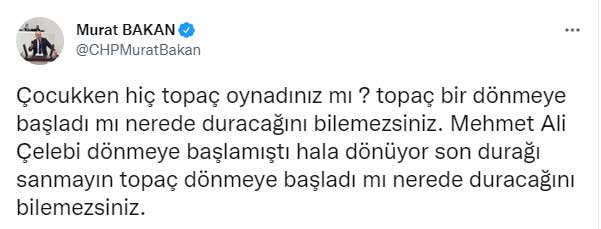 Murat Bakan Mehmet Çelebi Tepki 2