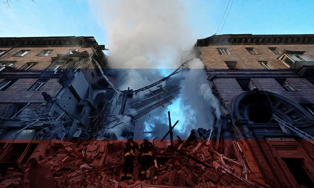 Rusya İlhak Ettiği Zaporijya’yı Füzeyle Hedef Aldı