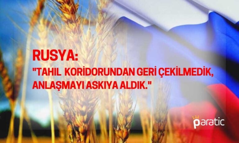 Rusya’dan Tahıl Açıklaması Geldi: Türkiye ve BM ile Görüşülecek!