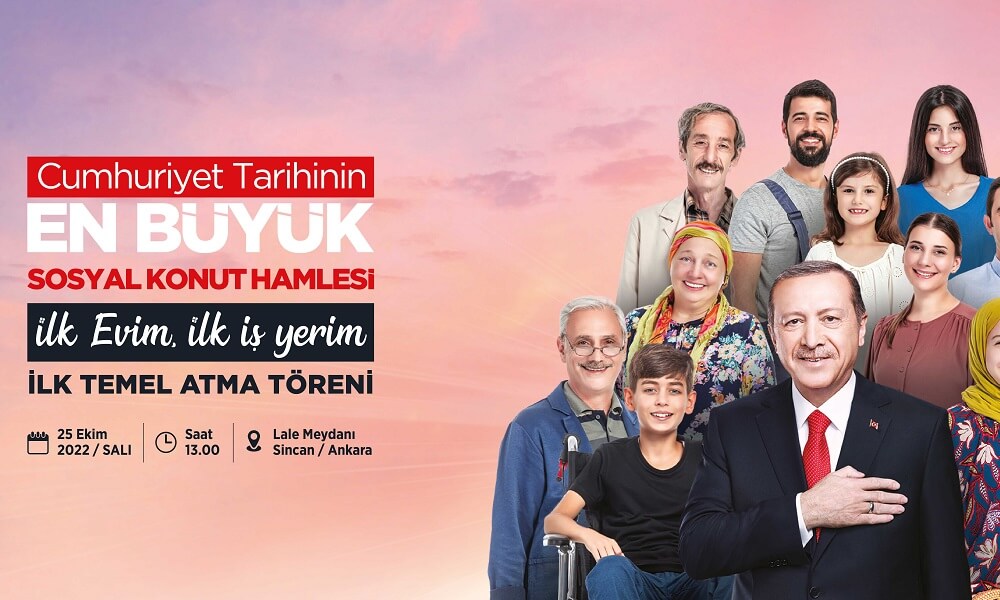 Sosyal Konut Projesinde Beklenen Gün: Temeller Atılıyor