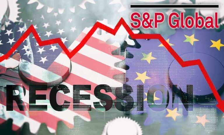 S&P, ABD ve Avrupa’nın 2023’te Resesyon Yaşamasını Bekliyor
