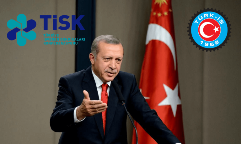 TÜRK-İŞ ve TİSK Erdoğan’dan Gelir Vergisinde Düzenleme İstedi
