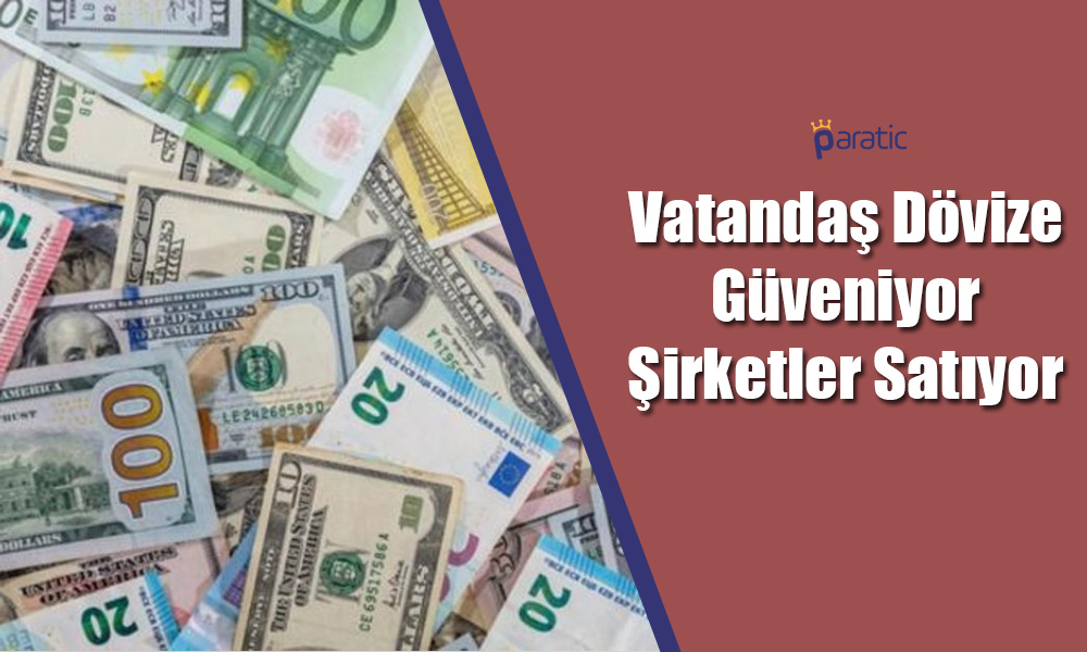 Vatandaş Döviz Alıyor Şirketler Satıyor
