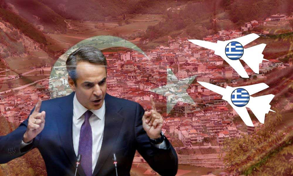 Yunanistan’dan Skandal Eylem! “Türk Köylerinde Yunan Jetleri”