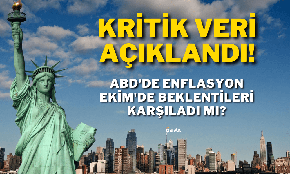 ABD Ekim Enflasyonu Geldi: FED Fiyatları Dizginleyebildi mi?