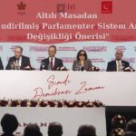 Altılı Masa Anayasa Değişikliğindeki Maddeler Üzerinde Anlaştı