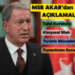 Bakan Akar’dan Yunanistan Çıkışı: Biz Haklıyız, Güçlüyüz