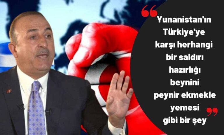 Bakan Çavuşoğlu: Karşınıza Kimi Aldığınıza Bakın!