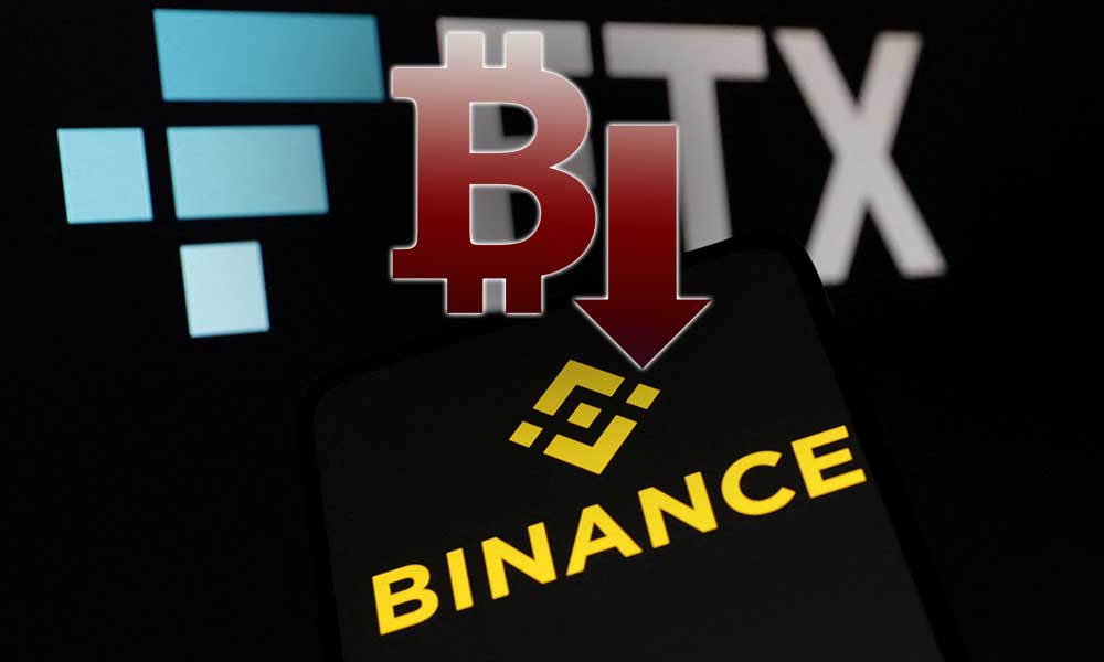 Bitcoin ve Altcoinler, Binance ile FTX Geriliminin Ortasında Sert Düştü