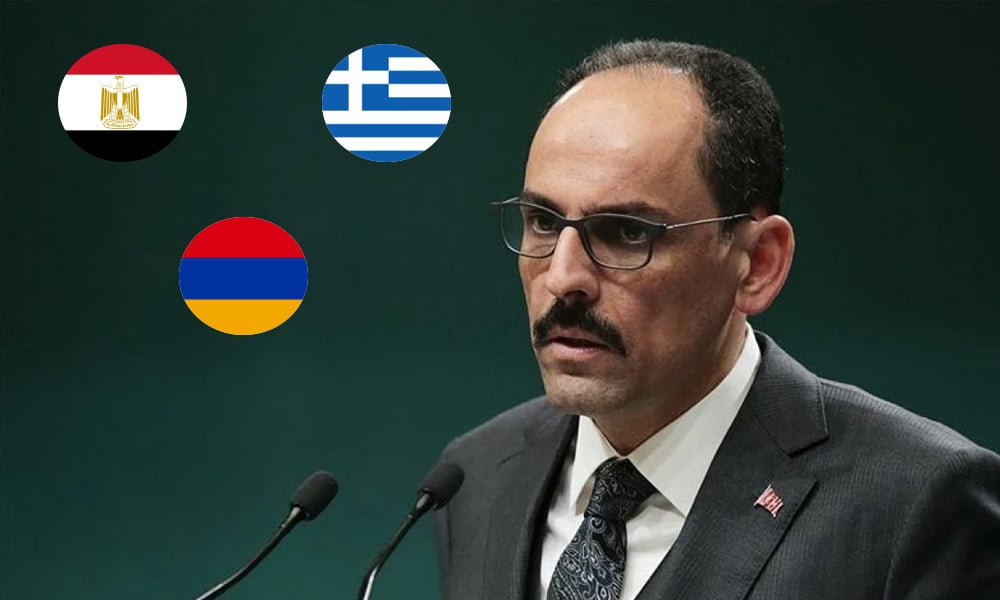 İbrahim Kalın’dan Mısır, Ermenistan ve Yunanistan Açıklaması