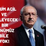 Kılıçdaroğlu: Çocukların Beslenmesinde Kuru Ekmek ve Su Var