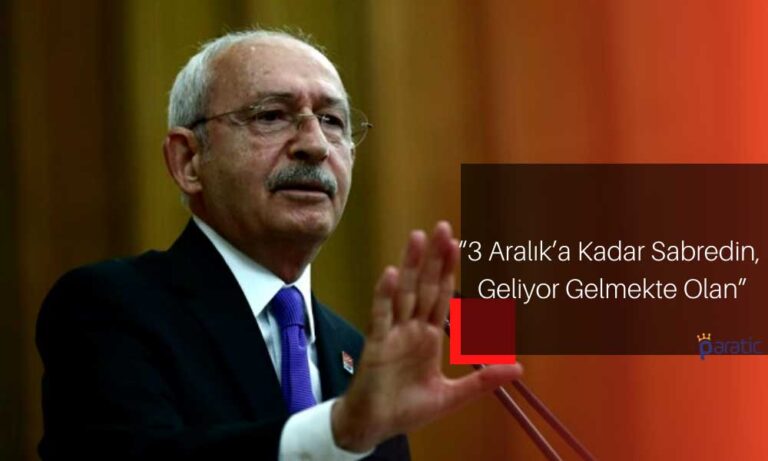 Kılıçdaroğlu: Sonsuza Kadar Krizi Bitirecek Bir Planımız Var