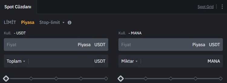 Metaverse alım satım işlemi 
