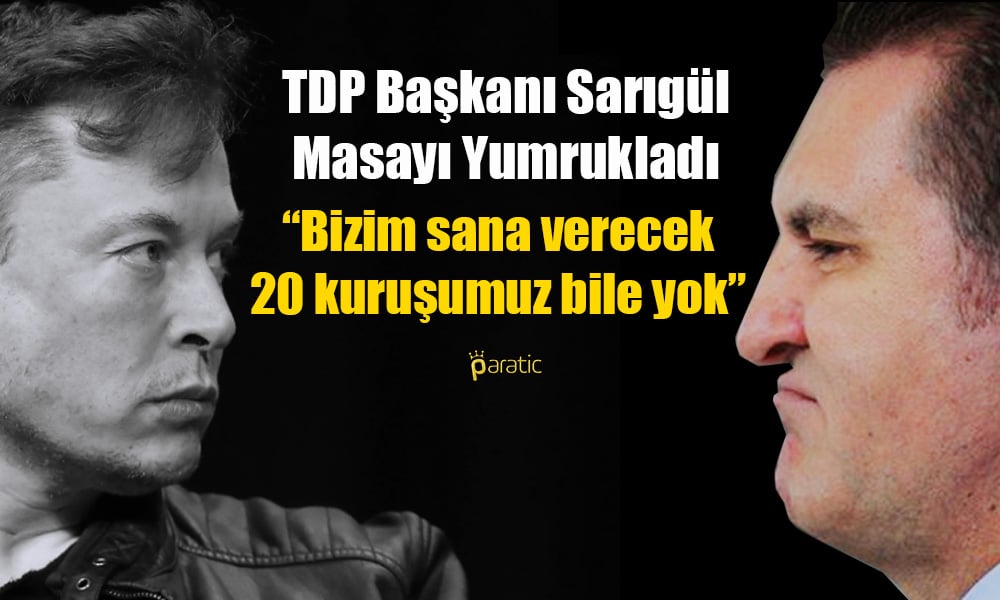Mustafa Sarıgül’den Elon Musk’a Tepki: Yazıklar Olsun