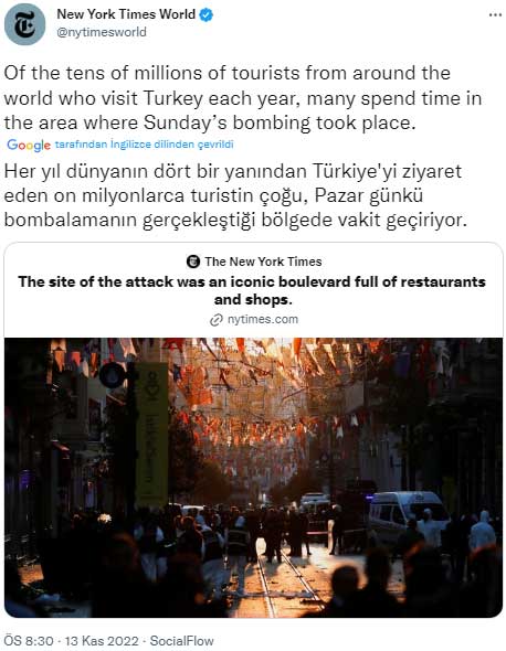 New York Times Haber Yorumu Türkiye