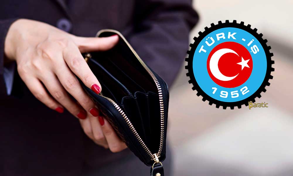 Türk-İş Açıkladı: Kasım’da Yoksulluk Sınırı 25 Bin Lirayı Aştı