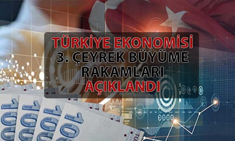 Türkiye Ekonomisinin Büyümesi 3. Çeyrekte Beklenti Altında Kaldı