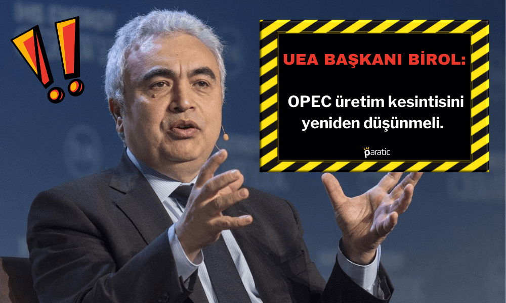 UEA Başkanı: Petrolde Üretim Kesintisi Durumu Daha Kötü Yapacak