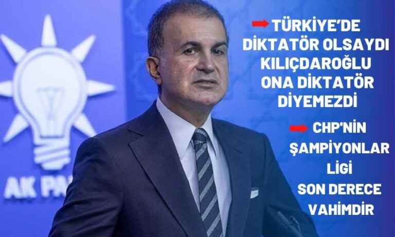 AK Parti Sözcüsü Çelik’ten Kılıçdaroğlu’na Sert Sözler!