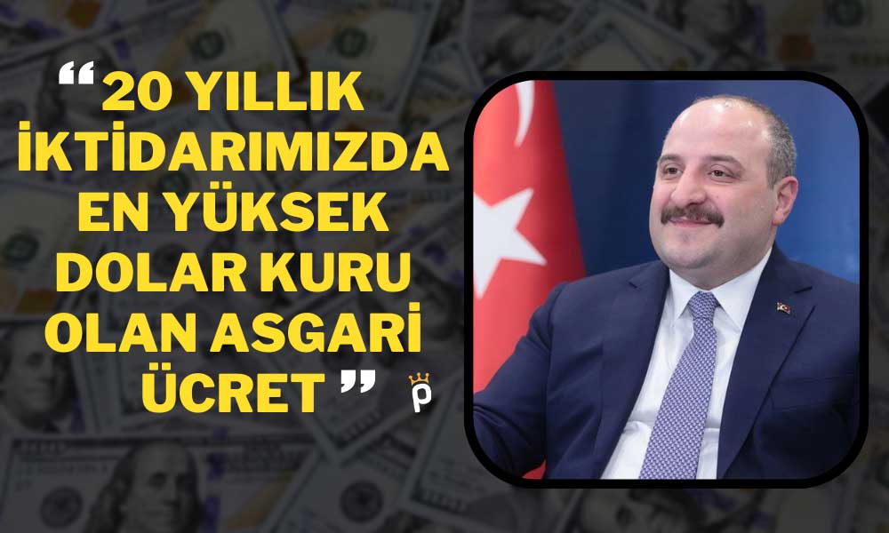 Bakan Varank’tan Asgari Ücret Açıklaması!