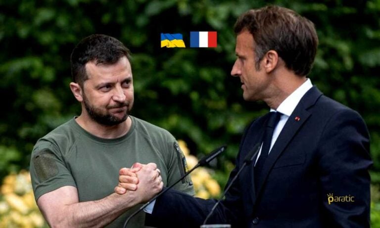 Fransa ve Ukrayna Liderleri Paris’teki Konferans Öncesi Görüştü