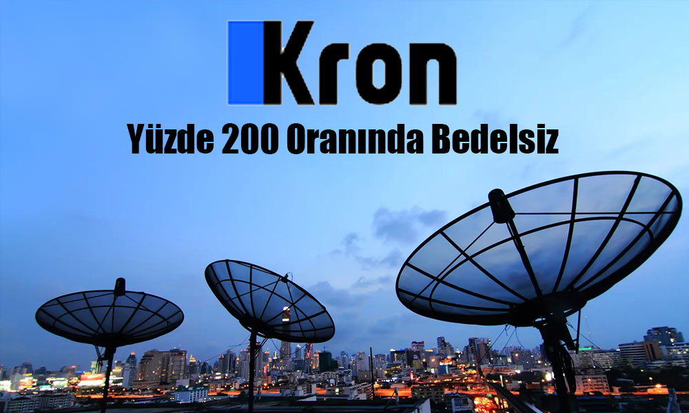 Kron Teknoloji’den Yüzde 200 Oranında Bedelsiz Kararı